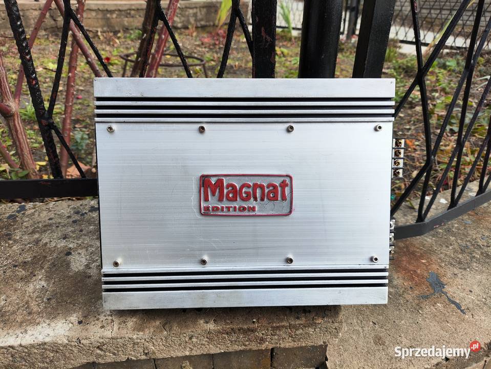 Wzmacniacz samochodowy 4 kanałowy Magnat Edition śląskie Niegowonice