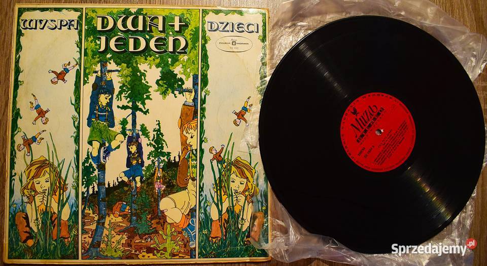 Wyspa Dzieci Dwa plus Jeden 21 wydanie I z roku płyta winylowa Chełmno