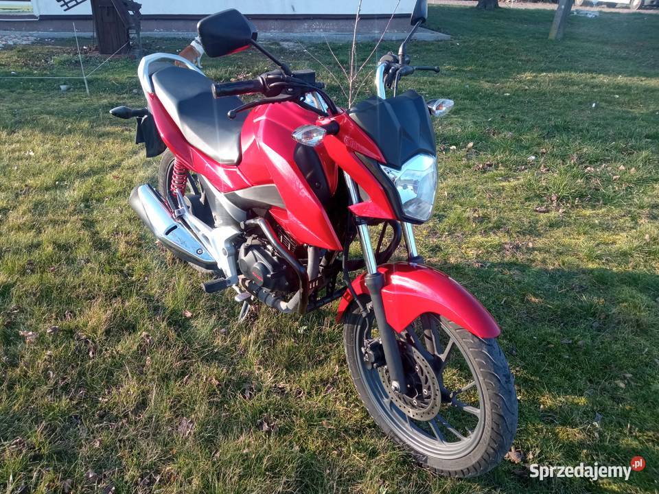 Honda CB125F 2016 r Na katB kujawsko-pomorskie Gruta