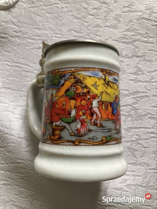 Dekoracyjny Kufel Mini Vintage Ceramiczny Czerwionka-Leszczyny
