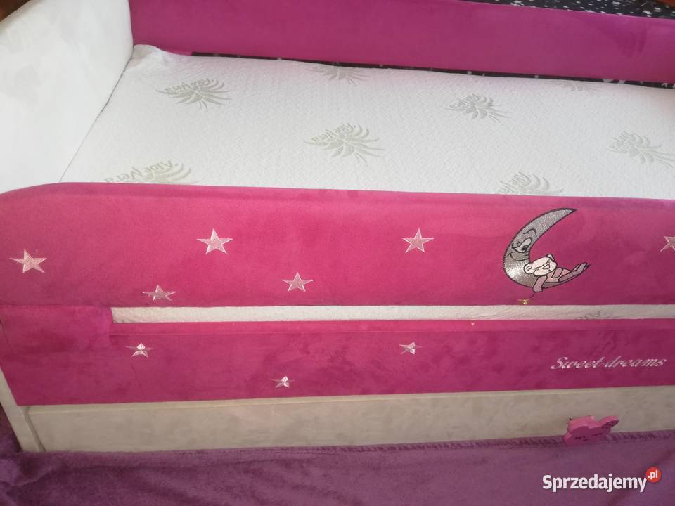 Łóżeczko SWEET DREAMS z szufladą i materacem sprzedam