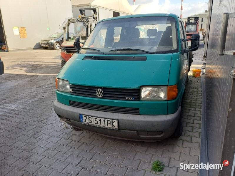 Vw t4 doka 1999 25tdi 88 nieuszkodzony zachodniopomorskie Szczecin