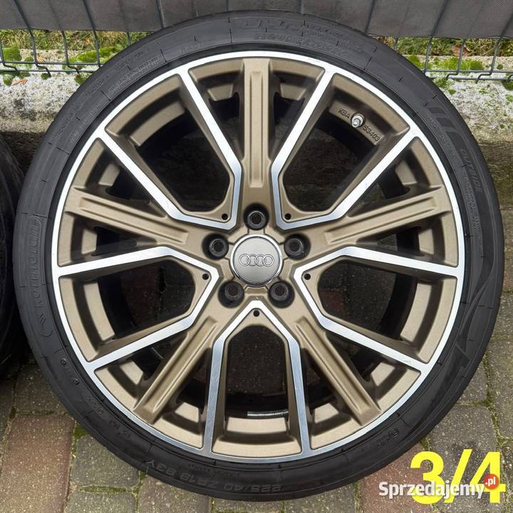 19 Audi A4 felgi koła komplet 5x112 ET40 8J Lubasz