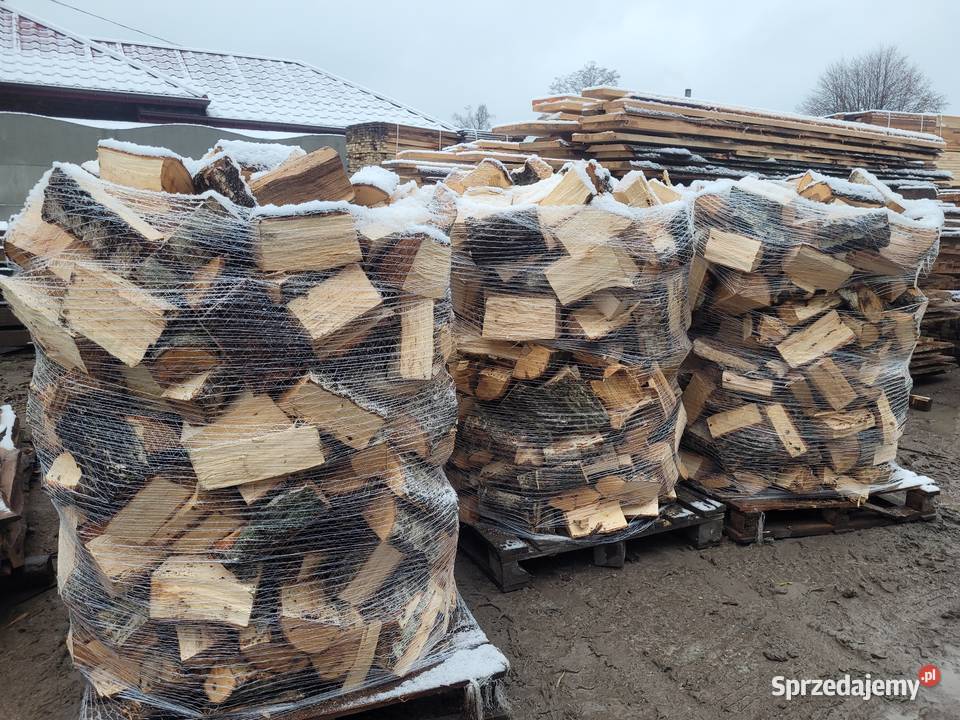 Drewno kominkowe Buk grab brzoza Łańcut