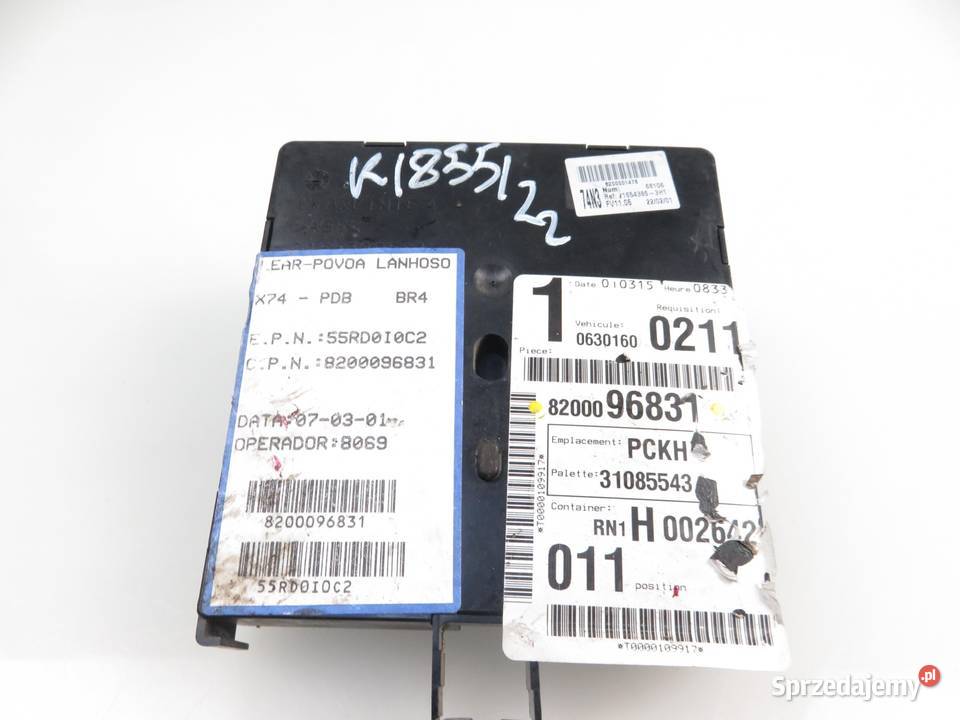 BSI RENAULT LAGUNA II 19 dCi 8200096831