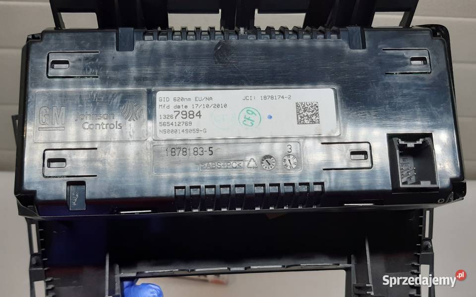 WYŚWIETLACZ OPEL ASTRA J 13267984 Mielęcin sprzedam