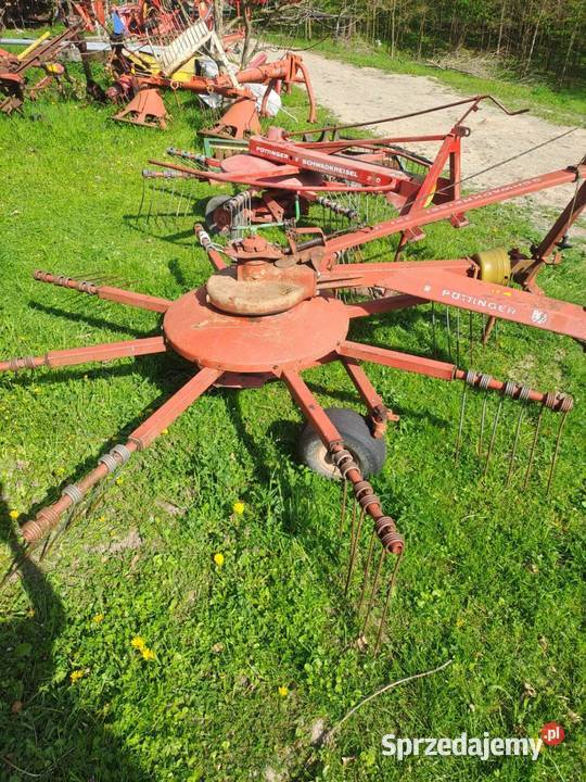 Grabarka zgrabiarka karuzelowa pottinger sprzedam
