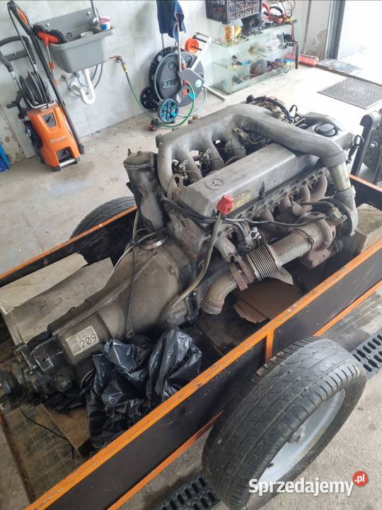 Silnik om603 Turbo w124 w463 W126 skrzynia pompa Łańcut