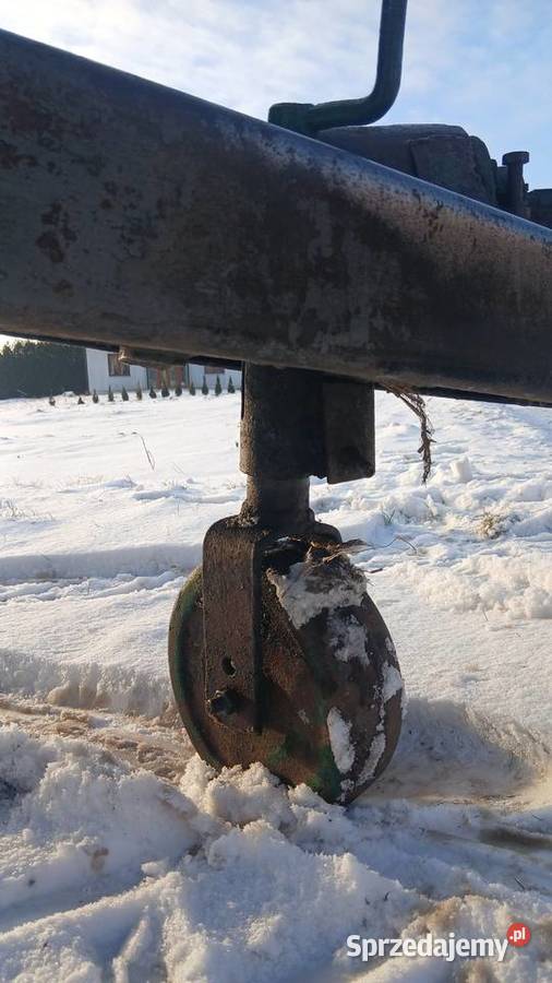 Rozrzutnik Obornika 35t Jednoosiowy nieuszkodzony Turek