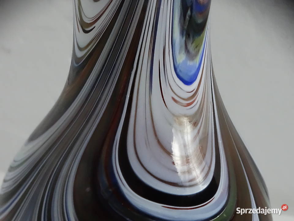 UNIKAT Dorotheenhtte Ręcznie formowany wazon Biłgoraj