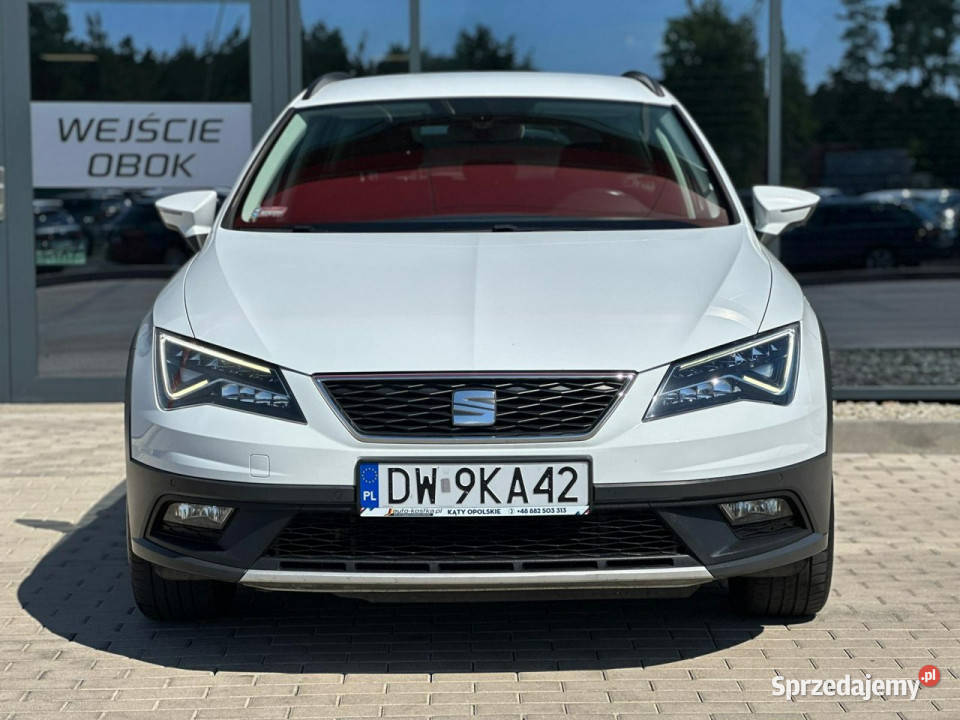 Seat Leon 1Ręka SalonPL 1rej 2018 Full LED serwisowany w ASO Leon Kąty Opolskie