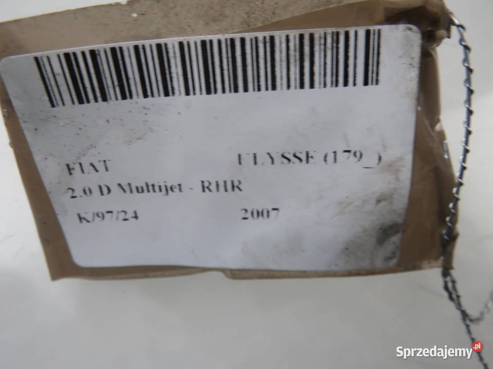 CHŁODNICA WODY FIAT ULYSSE 20 D