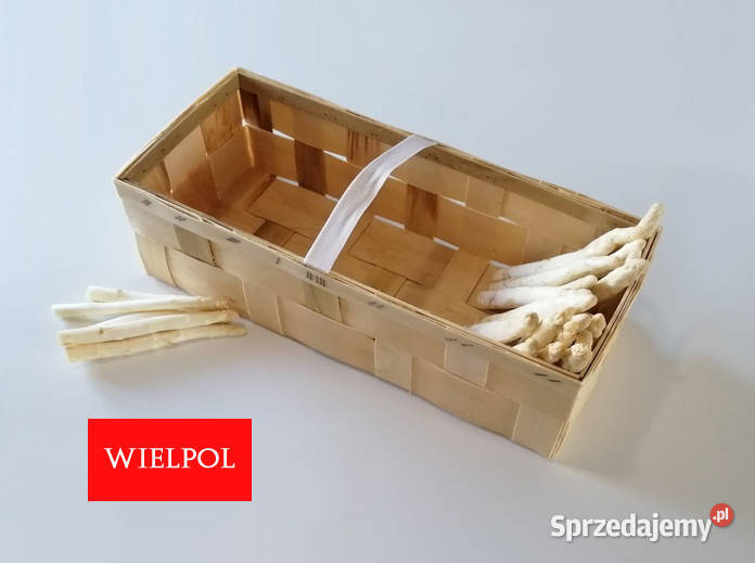 Opakowanie do szparagów Kosz drewniany na Skrzynki i opakowania Wielichowo