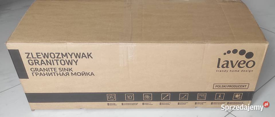 Zlewozmywak granitowy nowy z odpływem śląskie Rudziniec