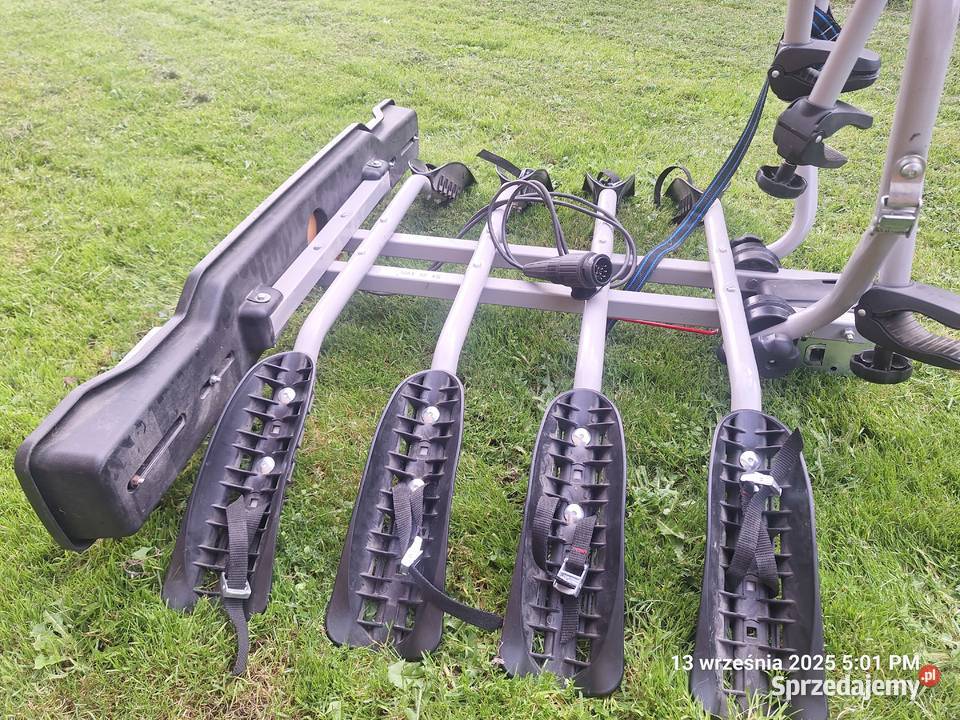 Bagażnik na hak samochodowy na 4 rowery małopolskie Szynwałd