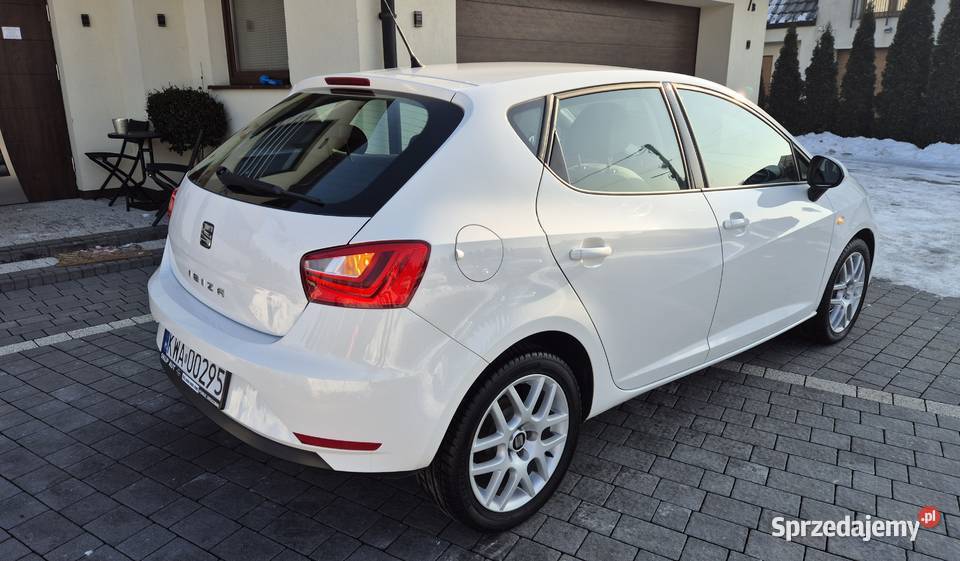 SEAT IBIZA Nowy model Ładna biała LED małopolskie Kraków