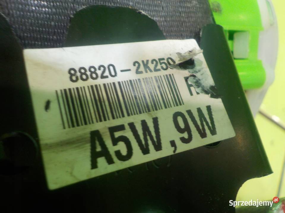 KIA SOUL 10r 5D pas bezpieczenstwa prawy przod z Motoryzacja Suków