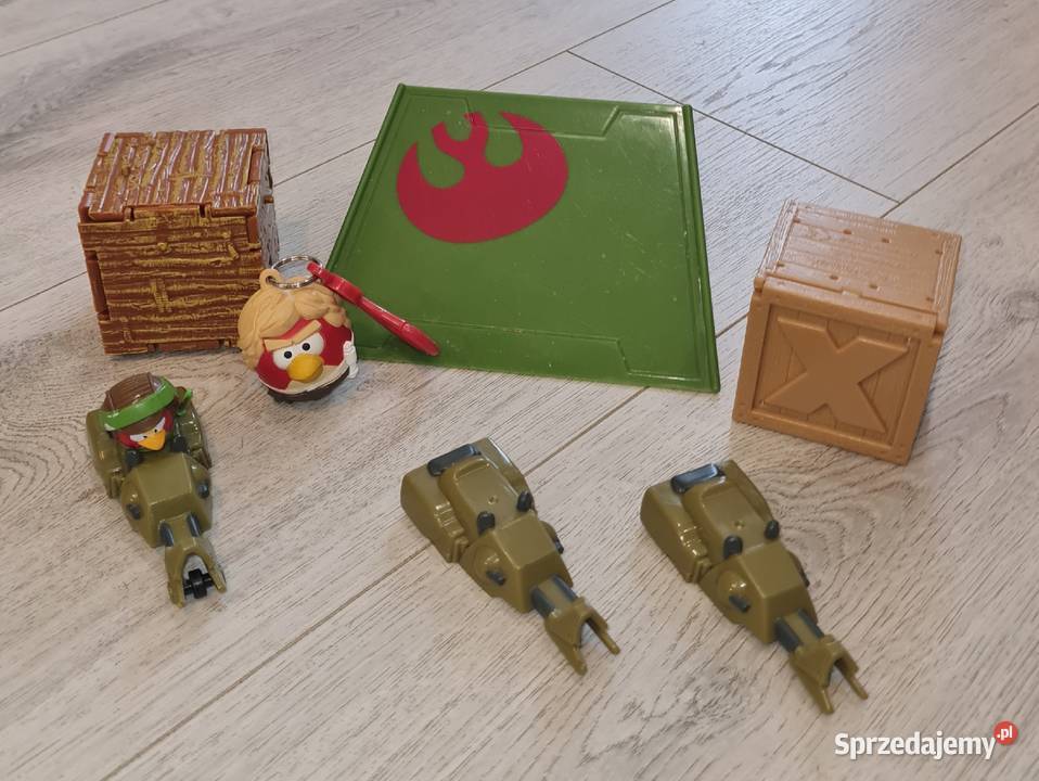 Figurki zestaw kolekcja Angry Birds łódzkie Łódź