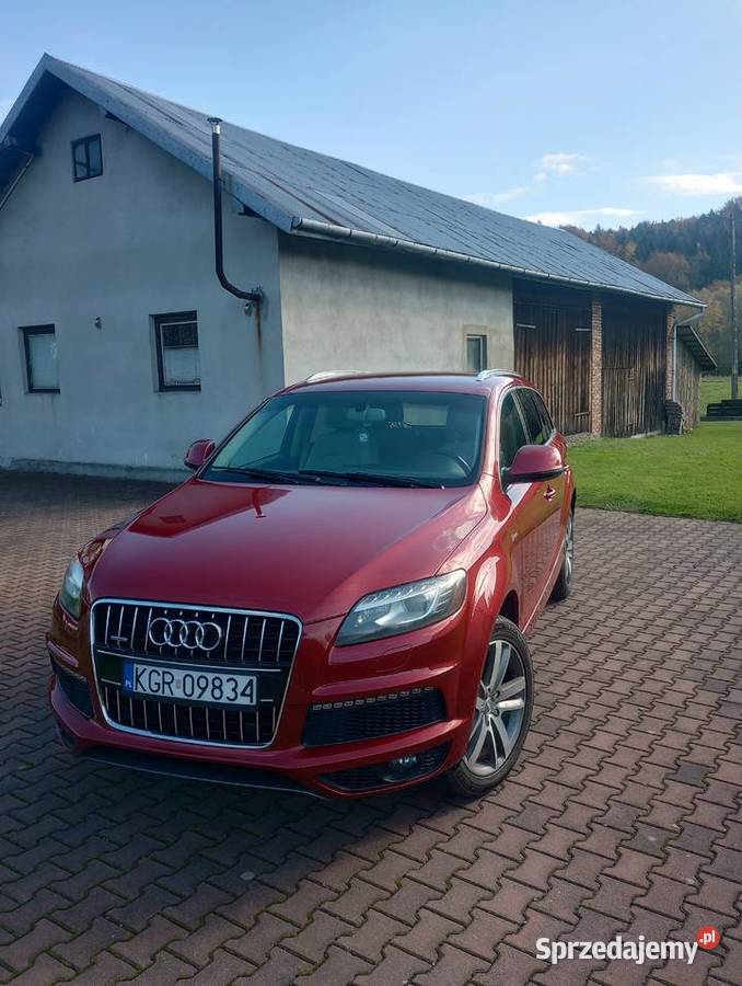 Audi Q7 SLine 2011r 30 tfsi 333 nieuszkodzony Szymbark