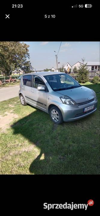 Daihatsu sirion 13 bg Klima mazowieckie Stara Kornica