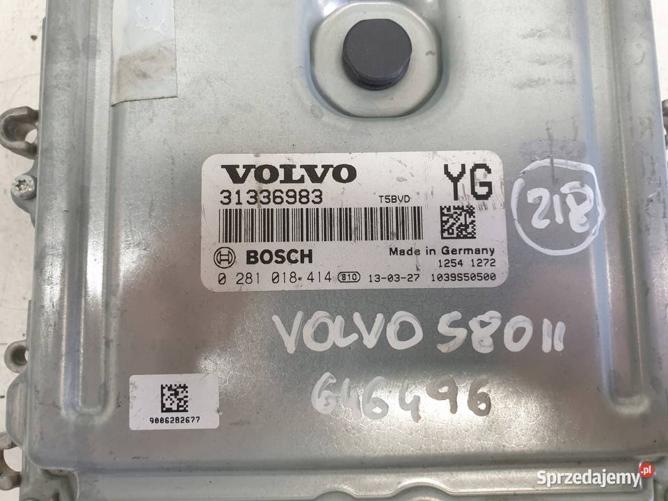 Volvo V70 III 20 D STEROWNIK SILNIKA komputer