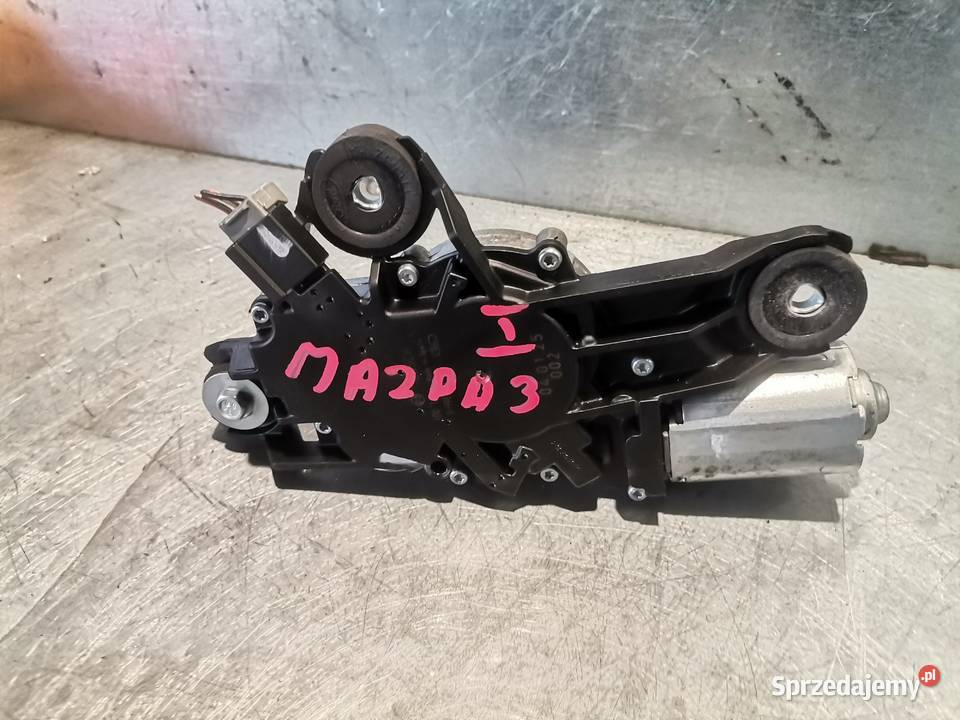 MAZDA 3 HB SILNIK SILNICZEK WYCIERACZEK TYŁ małopolskie Nowy Sącz