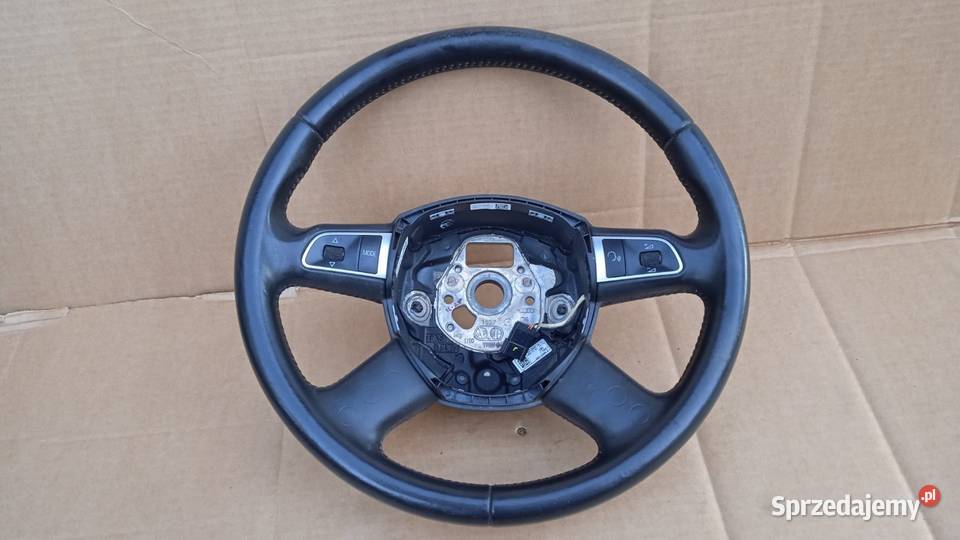 AUDI A4 B8 KIEROWNICA MULTIFUNKCJA SKÓRA Zbierkowo