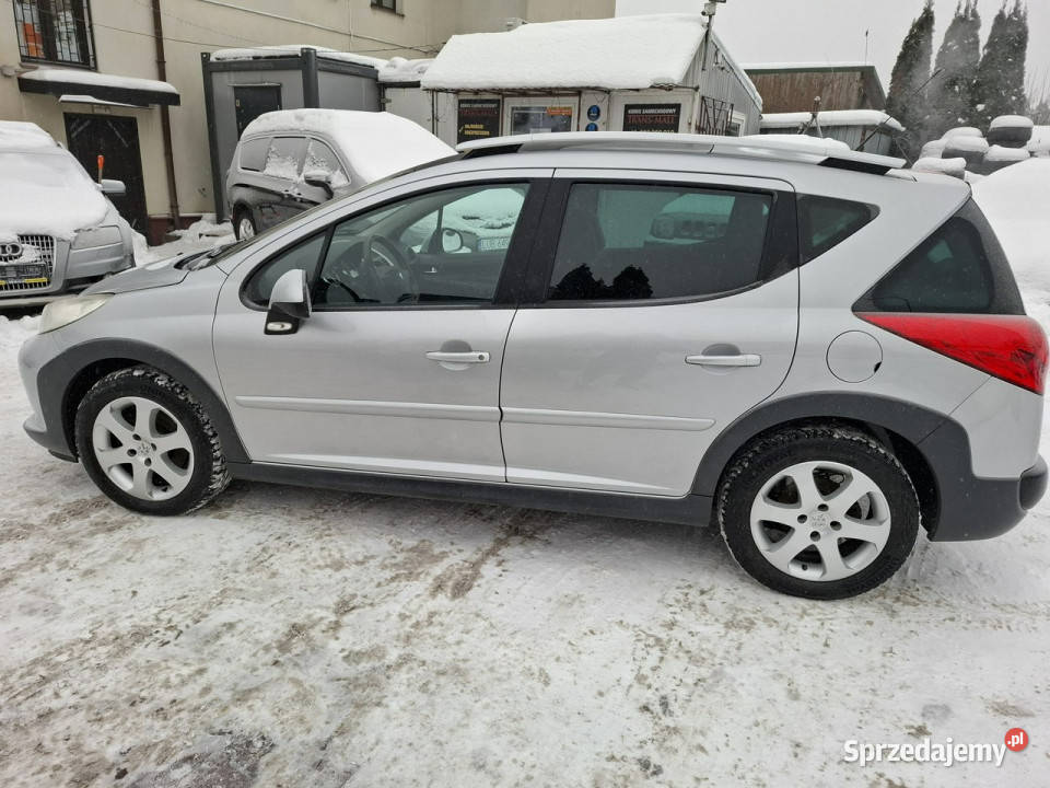 Peugeot 207 SW Oryginalna Wersja OUTDOOR Skóra isofix