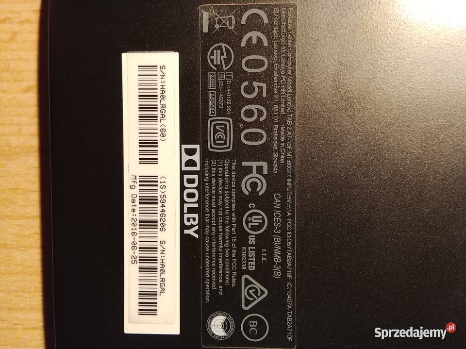 Lenovo TAB 2 A710F Krasnystaw