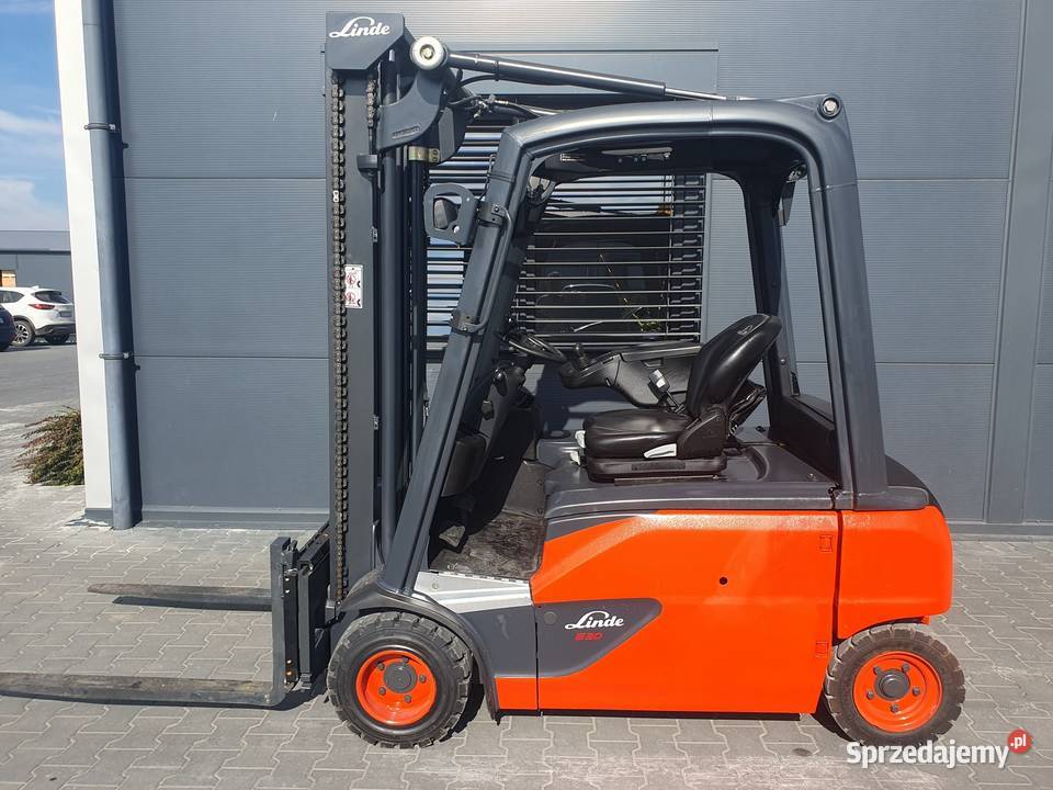 Wózek LINDE E20 15r Duplex przesuw E18 E20pH E25 Linde Proszowice