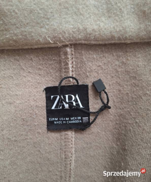 Piękny beżowy przejściowy jesienny płaszcz Rozmiar 38(M) małopolskie Kraków