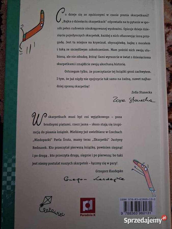 Niesamowite przygody dziesięciu skarpetek Beletrystyka, powieści małopolskie Wieliczka