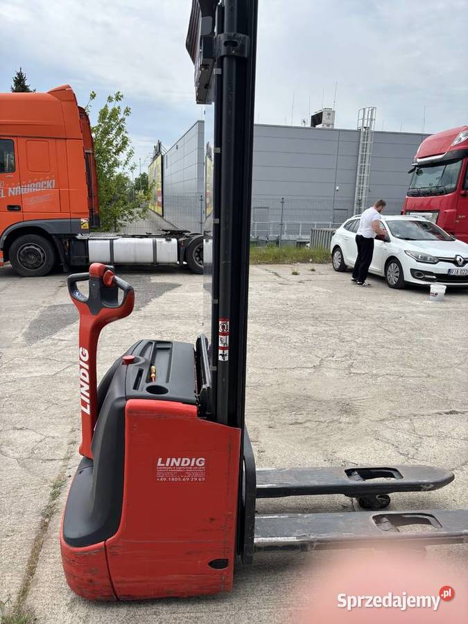 Linde L12 I wózek widłowy z Initialhub 2010 r Konin