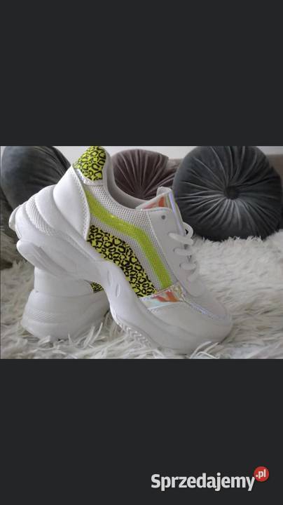 Buty sportowe na grubej podeszwie Męskie Kłobuck