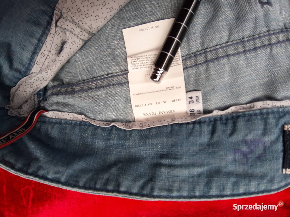 Armani Giorgio Aj jeansy spodnie 3436 piękne Warszawa