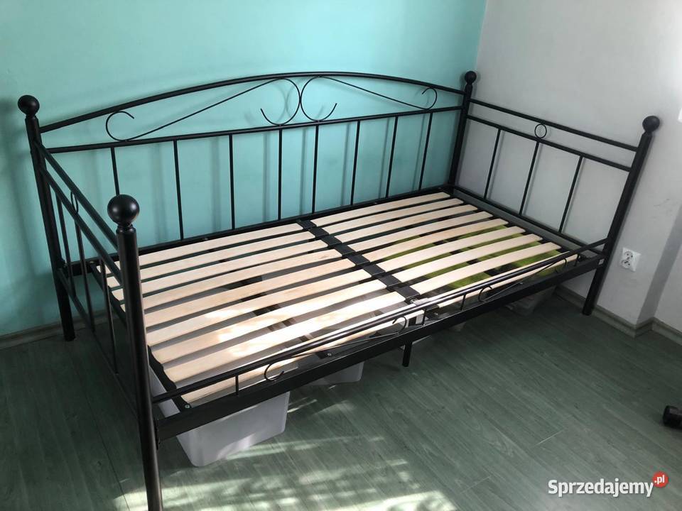 Łóżko metalowe 90x200 materac Łóżka Zielona Góra