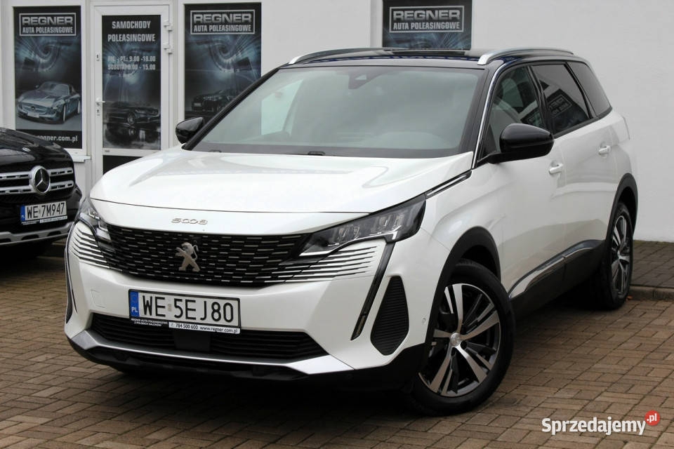 Peugeot 5008 7osobowy SalonPL FV23 Kamery LED tempomat 5008
