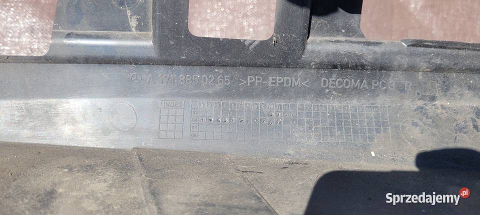 MERCEDES SLK R171 ŚLIZG ZDERZAKA PRAWY PRZÓD Karoseria Ruda Śląska