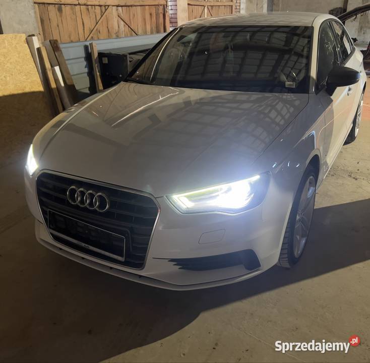 Audi A3 sedan silnik 16 TDI CXX LS9R zderzak Rok produkcji 2016 Motoryzacja Pruszków