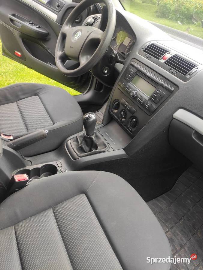 Skoda Octavia II 19tdi sedan 105 czarna 2005 diesel Nowy Sącz sprzedam