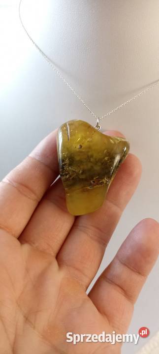 Wisior z bursztynu Warszawa sprzedam