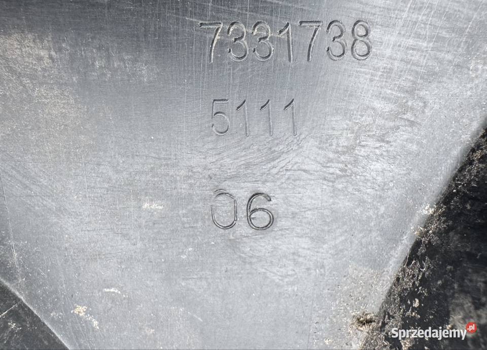 Kratka zderzaka przód prawa rh bmw 5 V F10 F11 Sieraków