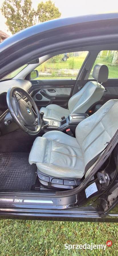BMW E39 523i sedan manual lpg cosmosschwarz Rok produkcji 1999 lubelskie sprzedam