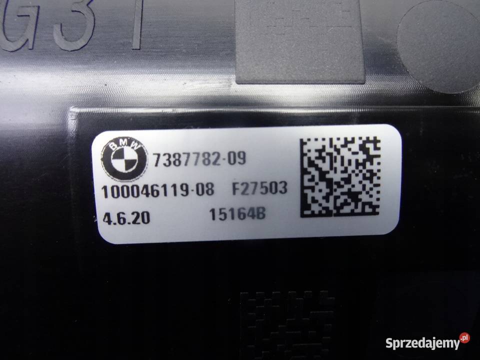 738778209 BMW 5 G31 KLAPKA WLEWU PALIWA NOWY osobowe wielkopolskie Przemęt