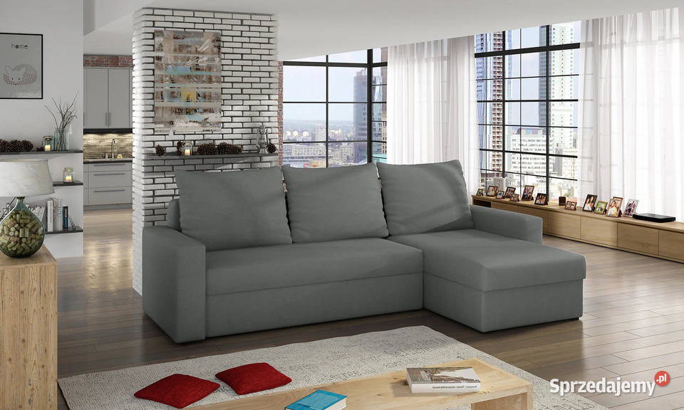 Narożnik mały rozkładany z funkcją spania Livio łódzkie