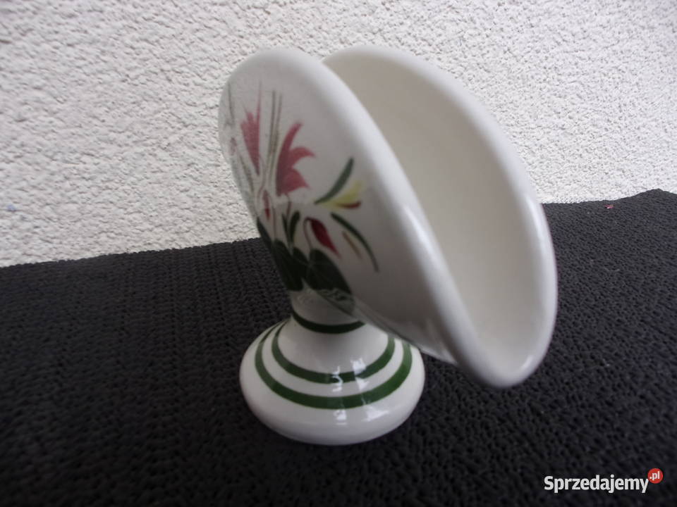 Piękny serwetnik ceramiczny ręcznie robiony z biały Warszawa sprzedam