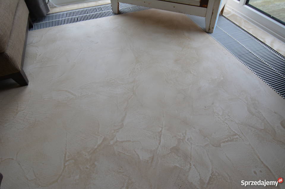posadzka z mikrocementu mikrocement beton Remont i budowa Poznań