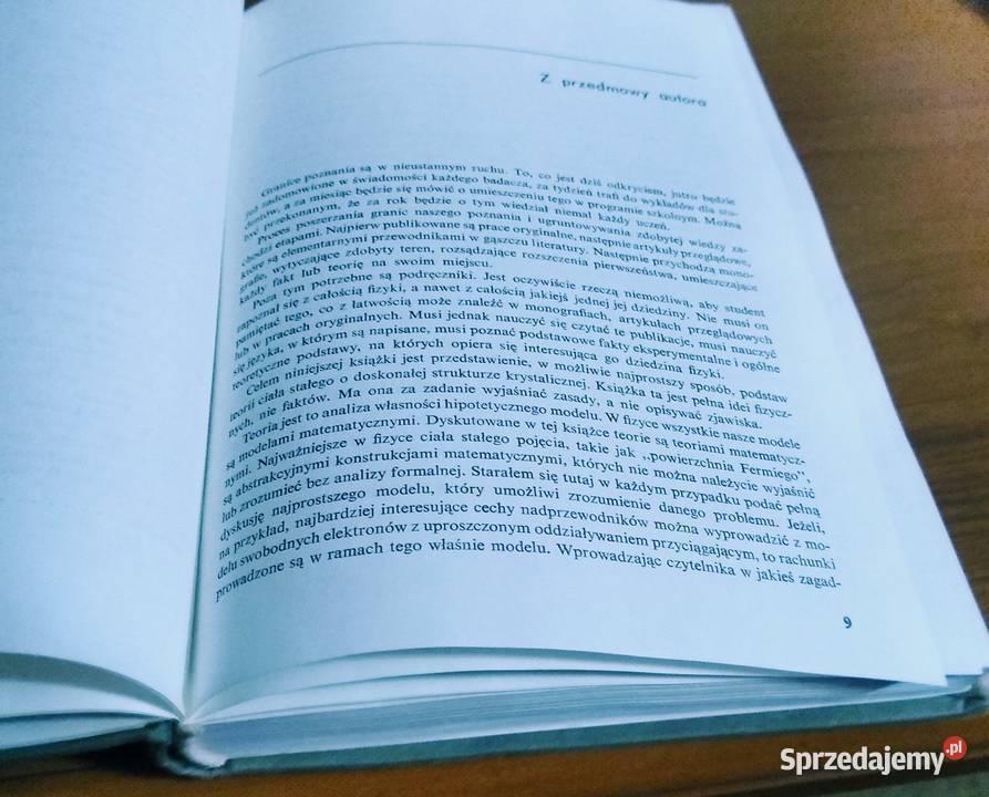 Wstęp do teorii ciała stałego J M Ziman Gdańsk