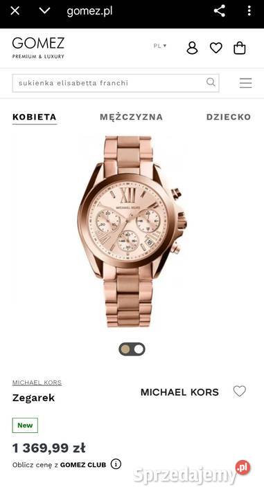 Zegarek damski Michael Kors złoty Damskie Lublin sprzedam
