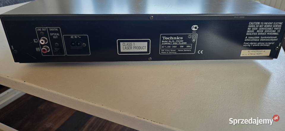Odtwarzacz CD Technics SLPG390 Sprawny Bez